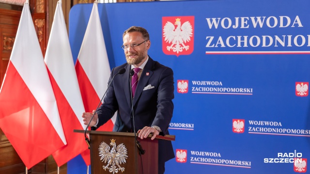 Fot. Robert Stachnik [Radio Szczecin] Klasy mundurowe rozpoczęły rok szkolny [WIDEO, ZDJĘCIA]