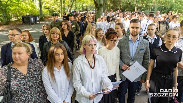 Fot. Robert Stachnik [Radio Szczecin] Uczcili pamięć ofiar sowieckiej agresji [WIDEO, ZDJĘCIA]