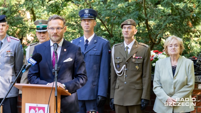 Fot. Robert Stachnik [Radio Szczecin] Uczcili pamięć ofiar sowieckiej agresji [WIDEO, ZDJĘCIA]