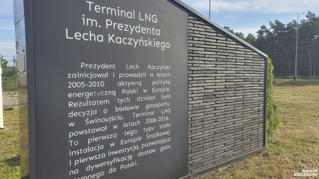 Fot. Joanna Maraszek [Radio Szczecin] Nowe pomieszczenia dla straży granicznej przy terminalu LNG [ZDJĘCIA]