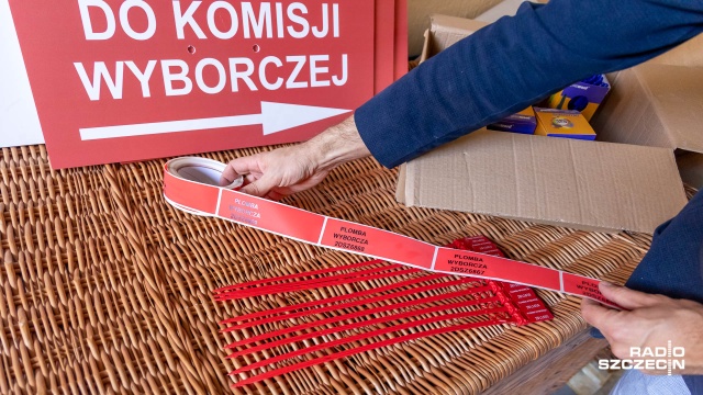 Fot. Robert Stachnik [Radio Szczecin] Szczecin przygotowuje się do wyborów [WIDEO, ZDJĘCIA]