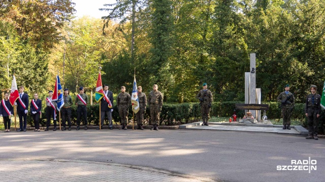 Fot. Robert Stachnik [Radio Szczecin] Obchody 84. rocznicy powstania Polskiego Państwa Podziemnego [ZDJĘCIA]