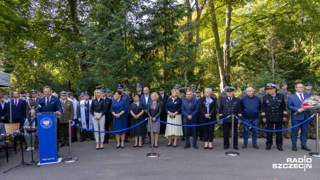 Fot. Robert Stachnik [Radio Szczecin] Obchody 84. rocznicy powstania Polskiego Państwa Podziemnego [ZDJĘCIA]