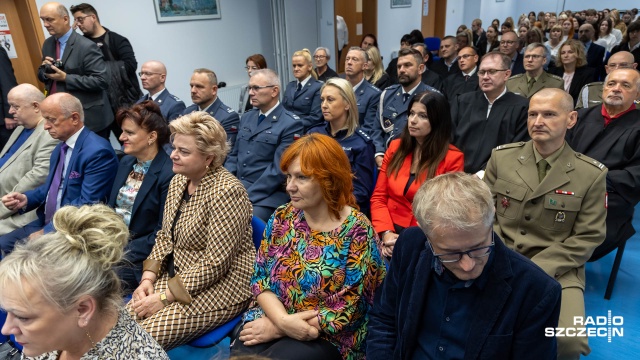Fot. Robert Stachnik [Radio Szczecin] Studenci Akademii Nauk Stosowanych TWP zainaugurowali rok akademicki [WIDEO, ZDJĘCIA]