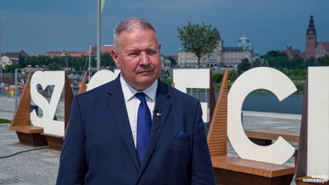 Fot. Maciej Papke [Radio Szczecin] "ZOŚKA ABC". Reportaż Radia Szczecin o trasie, która ma zmienić oblicze regionu [WIDEO]
