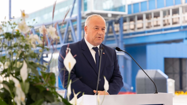 Fot. Robert Stachnik [Radio Szczecin] Nowe nabrzeże na terminalu promowym w Świnoujściu [WIDEO, ZDJĘCIA]