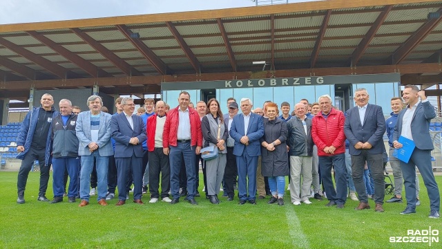 Fot. Przemysław Polanin [Radio Szczecin] Stadion w Kołobrzegu będzie spełniał kryteria I ligi [ZDJĘCIA]