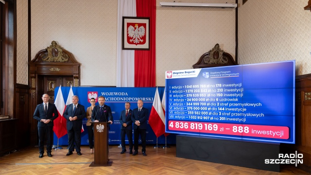 Fot. Robert Stachnik [Radio Szczecin] Ponad miliard złotych na inwestycje w regionie [WIDEO, ZDJĘCIA]