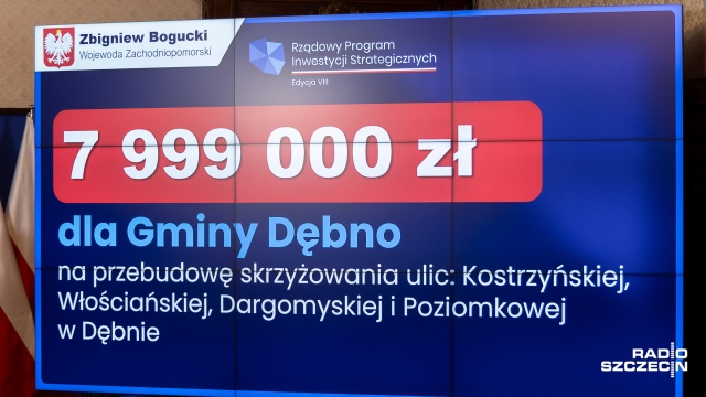 Fot. Robert Stachnik [Radio Szczecin] Ponad miliard złotych na inwestycje w regionie [WIDEO, ZDJĘCIA]