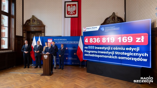 Fot. Robert Stachnik [Radio Szczecin] Ponad miliard złotych na inwestycje w regionie [WIDEO, ZDJĘCIA]