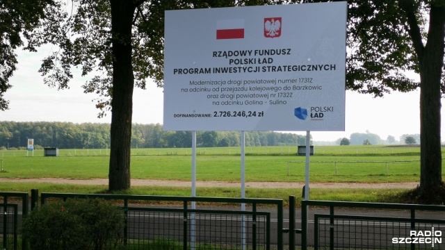 Fot. Marek Synowiecki [Radio Szczecin] Nowa inwestycja drogowa w regionie