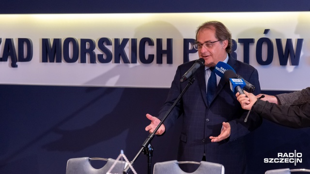 Fot. Robert Stachnik [Radio Szczecin] W Świnoujściu powstanie nowoczesny agroterminal [WIDEO, ZDJĘCIA]