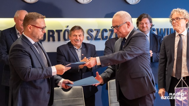 Fot. Robert Stachnik [Radio Szczecin] W Świnoujściu powstanie nowoczesny agroterminal [WIDEO, ZDJĘCIA]