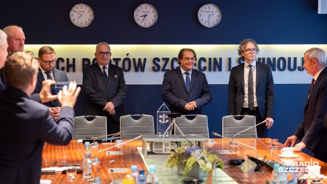 Fot. Robert Stachnik [Radio Szczecin] W Świnoujściu powstanie nowoczesny agroterminal [WIDEO, ZDJĘCIA]