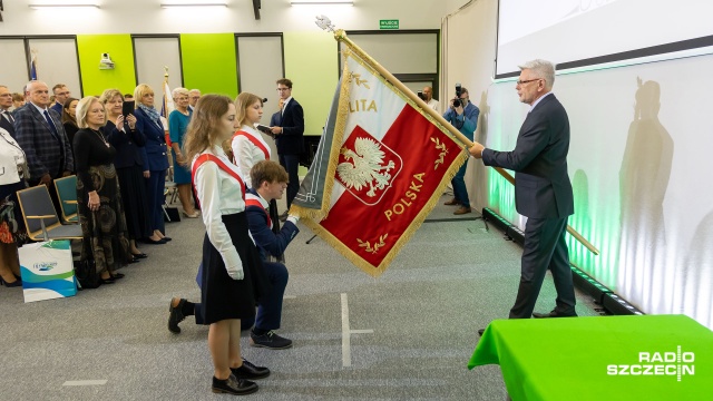 Fot. Robert Stachnik [Radio Szczecin] "Polski Bill Gates" patronem Technikum Technologii Cyfrowych [WIDEO, ZDJĘCIA]