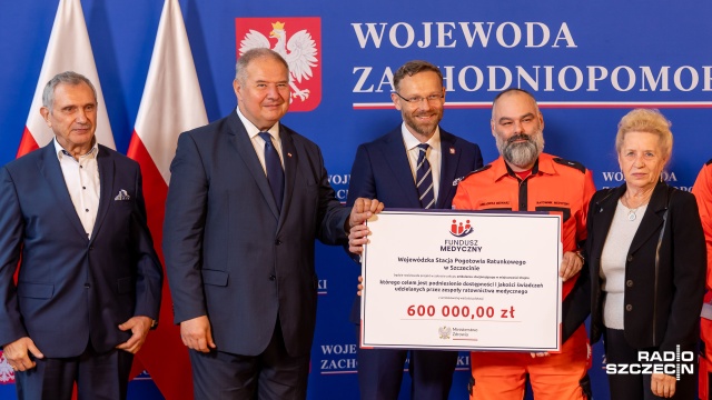 Fot. Robert Stachnik [Radio Szczecin] Stacje pogotowia w regionie otrzymały fundusze na zakup karetek [ZDJĘCIA]