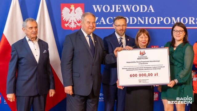 Fot. Robert Stachnik [Radio Szczecin] Stacje pogotowia w regionie otrzymały fundusze na zakup karetek [ZDJĘCIA]