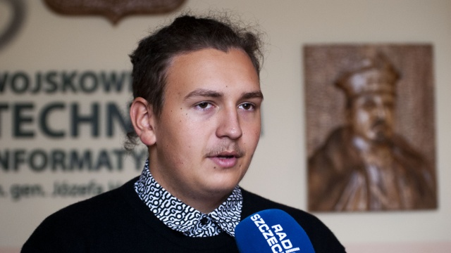 Fot. Wojciech Ochrymiuk [Radio Szczecin] Błękitny Generał patronem Wojskowego Technikum Informatycznego [WIDEO, ZDJĘCIA]