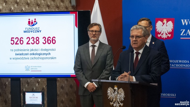 Fot. Wojciech Ochrymiuk [Radio Szczecin] Pół miliarda na onkologię [WIDEO, ZDJĘCIA]