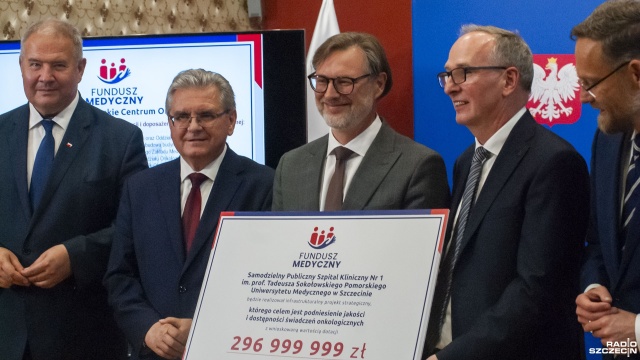 Fot. Wojciech Ochrymiuk [Radio Szczecin] Pół miliarda na onkologię [WIDEO, ZDJĘCIA]
