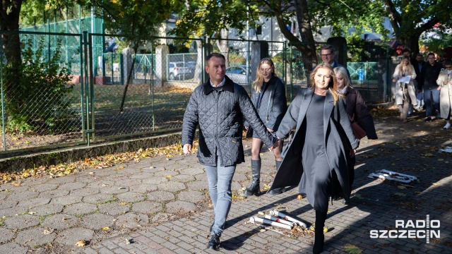 Fot. Robert Stachnik [Radio Szczecin] Politycy z regionu wzięli udział w wyborach [WIDEO, ZDJĘCIA]