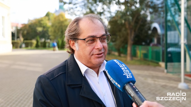 Marek Gróbarczyk. Fot. Robert Stachnik [Radio Szczecin] Politycy z regionu wzięli udział w wyborach [WIDEO, ZDJĘCIA]