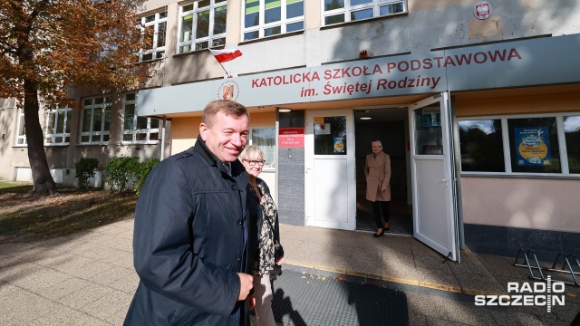 Jarosław Rzepa Fot. Robert Stachnik [Radio Szczecin] Politycy z regionu wzięli udział w wyborach [WIDEO, ZDJĘCIA]