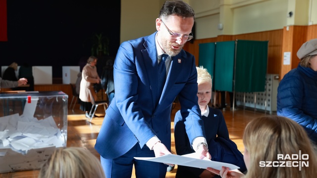 Zbigniew Bogucki Fot. Robert Stachnik [Radio Szczecin] Politycy z regionu wzięli udział w wyborach [WIDEO, ZDJĘCIA]