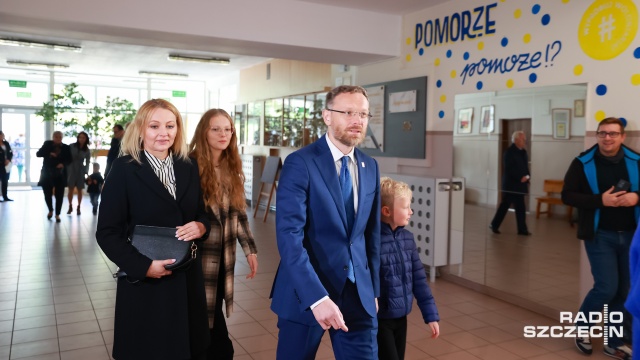 Zbigniew Bogucki Fot. Robert Stachnik [Radio Szczecin] Politycy z regionu wzięli udział w wyborach [WIDEO, ZDJĘCIA]