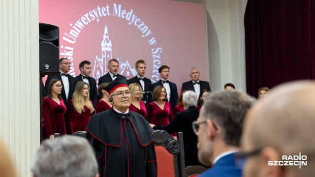 Fot. Robert Stachnik [Radio Szczecin] Wręczenie tytułów naukowych na PUM. Zwiększyła się lista doktorów honoris causa [WIDEO, ZDJĘCIA]