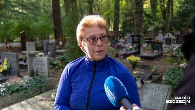 Fot. Robert Stachnik [Radio Szczecin] Szczecinianie rozpoczęli przygotowania przed dniem Wszystkich Świętych [WIDEO, ZDJĘCIA]