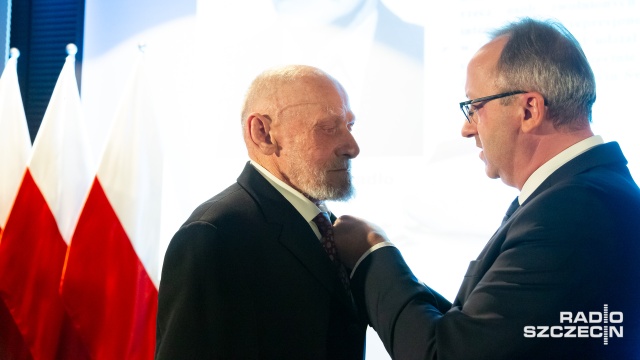 Fot. Robert Stachnik [Radio Szczecin] Odznaczenie dla tych, którzy walczyli z komunistycznym reżimem [ZDJĘCIA]