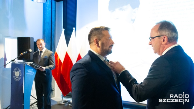Fot. Robert Stachnik [Radio Szczecin] Odznaczenie dla tych, którzy walczyli z komunistycznym reżimem [ZDJĘCIA]