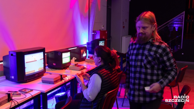 Fot. Robert Stachnik [Radio Szczecin] Gierki na Przecławiu. Trwa Pixelon Retro Gaming [WIDEO, ZDJĘCIA]