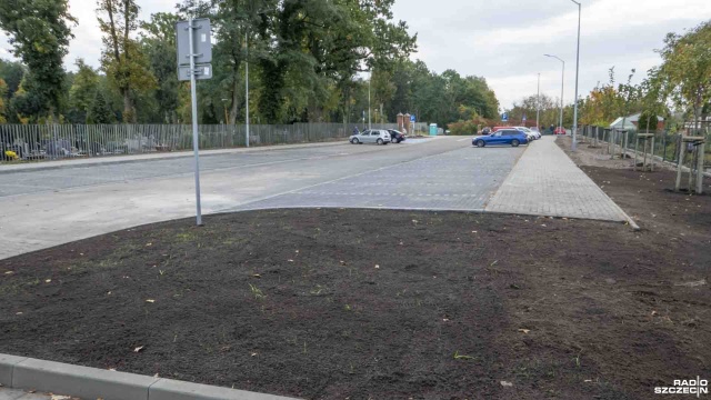 Fot. Maciej Papke [Radio Szczecin] Nowa droga w Chociwlu [WIDEO, ZDJĘCIA]