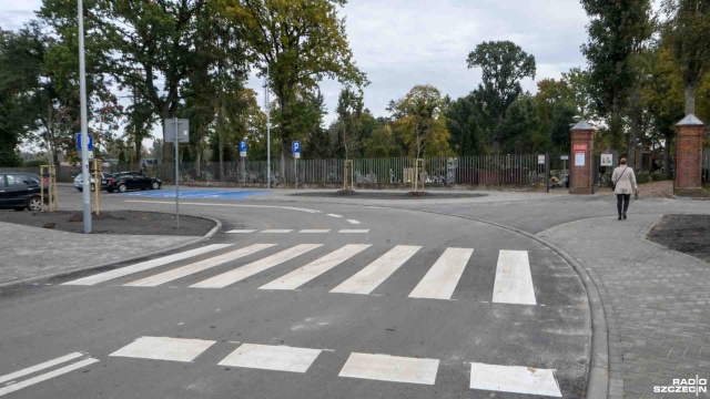 Fot. Maciej Papke [Radio Szczecin] Nowa droga w Chociwlu [WIDEO, ZDJĘCIA]