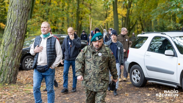 Fot. Robert Stachnik [Radio Szczecin] "Walczyli za Polskę i oddawali swoje życie, trzeba zrobić coś dla nich" [WIDEO, ZDJĘCIA]