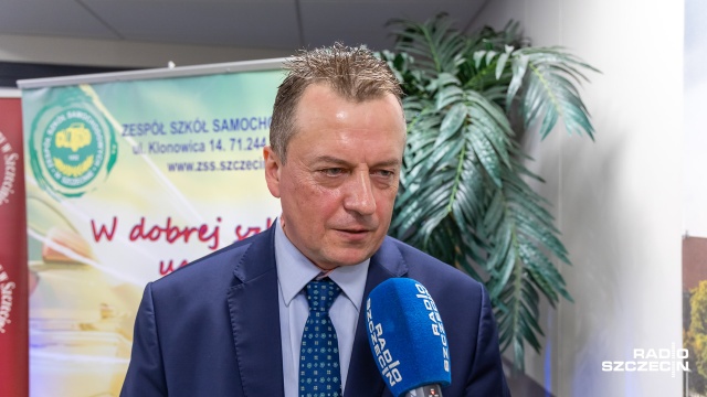 Fot. Robert Stachnik [Radio Szczecin] PUM w samochodówce. Klasa o profilu medycznym [WIDEO, ZDJĘCIA]