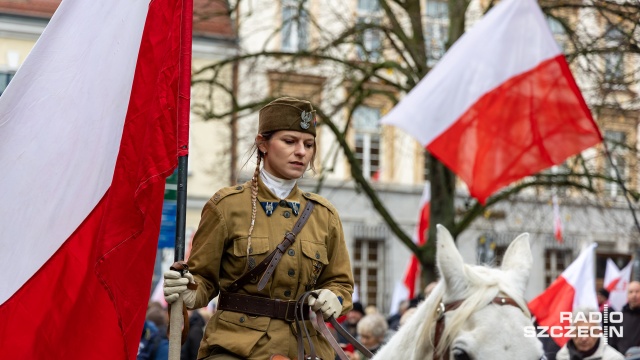 Fot. Robert Stachnik [Radio Szczecin] Szczeciński Marsz Niepodległości 2023 [ZDJĘCIA]