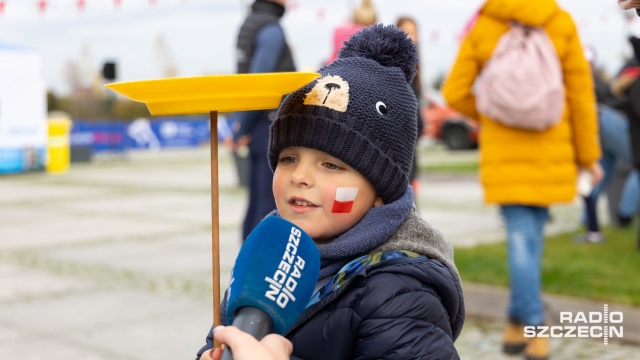 Fot. Robert Stachnik [Radio Szczecin] "Polak Mały", czyli najmłodsi pobiegli [ZDJĘCIA]