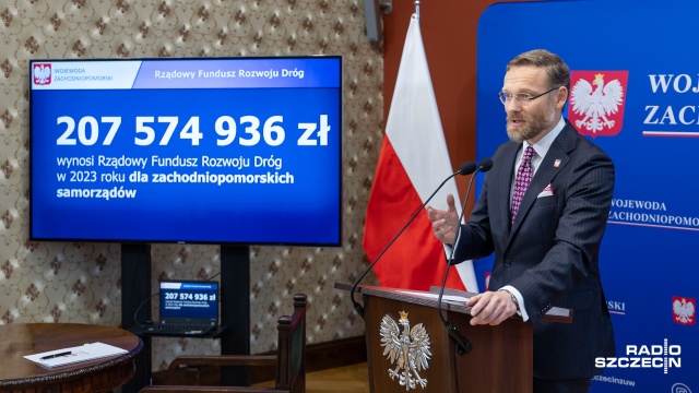 Fot. Robert Stachnik [Radio Szczecin] 21 mln zł na poprawę bezpieczeństwa drogowego [ZDJĘCIA]