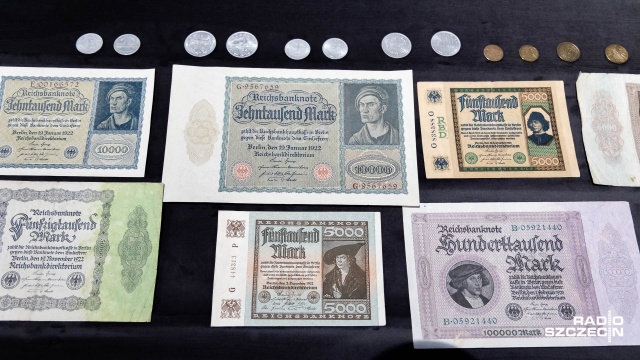 Fot. Robert Stachnik [Radio Szczecin] Historia niemieckiej hiperinflacji w szczecińskim muzeum [WIDEO, ZDJĘCIA]