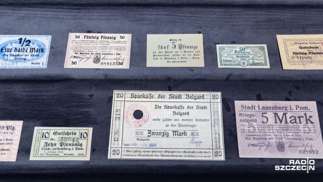 Fot. Robert Stachnik [Radio Szczecin] Historia niemieckiej hiperinflacji w szczecińskim muzeum [WIDEO, ZDJĘCIA]