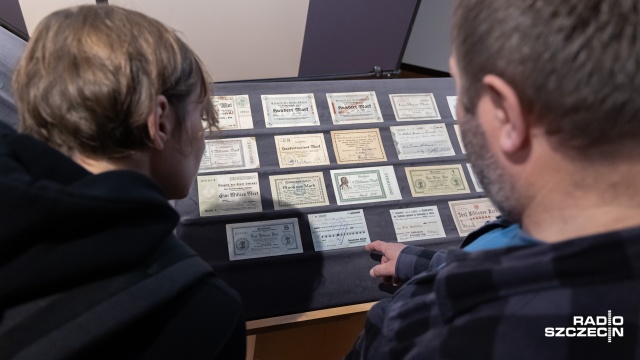 Fot. Robert Stachnik [Radio Szczecin] Historia niemieckiej hiperinflacji w szczecińskim muzeum [WIDEO, ZDJĘCIA]