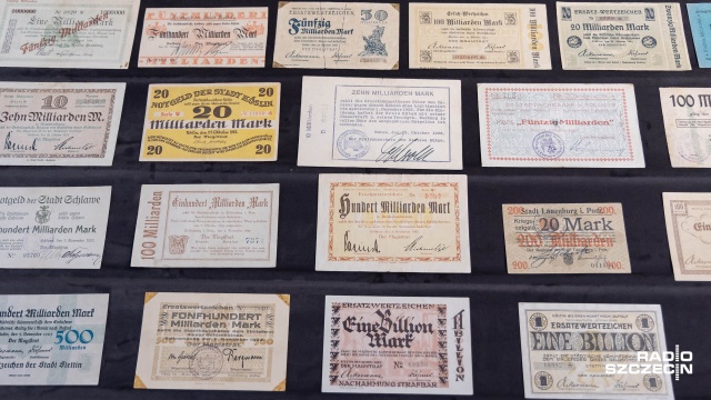 Fot. Robert Stachnik [Radio Szczecin] Historia niemieckiej hiperinflacji w szczecińskim muzeum [WIDEO, ZDJĘCIA]