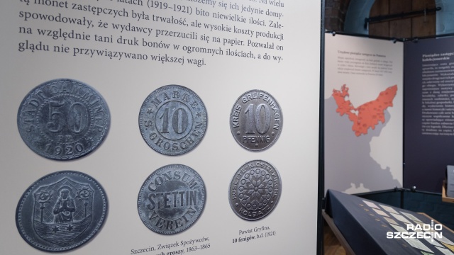 Fot. Robert Stachnik [Radio Szczecin] Historia niemieckiej hiperinflacji w szczecińskim muzeum [WIDEO, ZDJĘCIA]