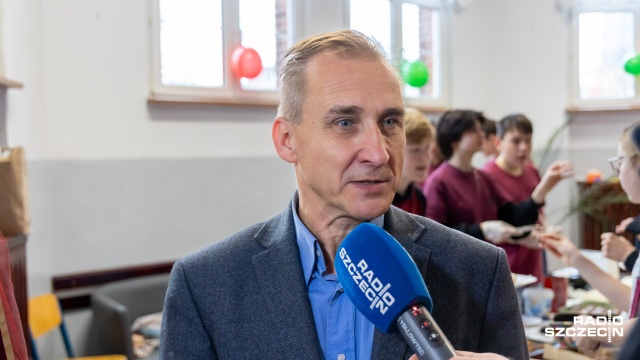 Fot. Robert Stachnik [Radio Szczecin] Uczniowie XIII LO zbierają pieniądze na hospicjum dla dzieci w Wilnie [AKTUALIZACJA, WIDEO, ZDJĘCIA]