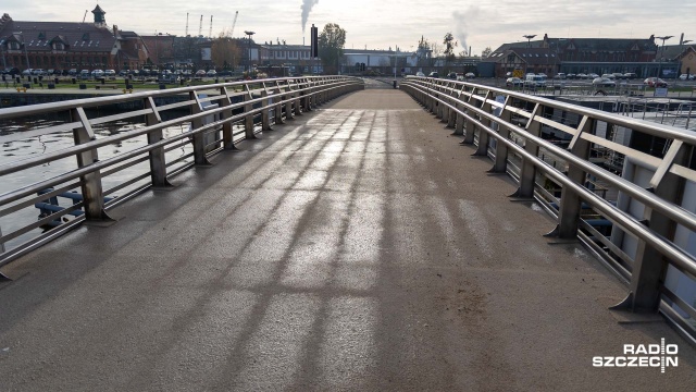 Fot. Robert Stachnik [Radio Szczecin] Koniec remontu mostu na Łasztowni [ZDJĘCIA]