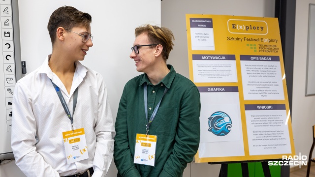 Fot. Robert Stachnik [Radio Szczecin] Młodzi ludzie dzięki technologii chcą ulepszać świat [WIDEO, ZDJĘCIA]