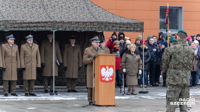 Fot. Robert Stachnik [Radio Szczecin] Kolejni żołnierze złożyli przysięgę [ZDJĘCIA]